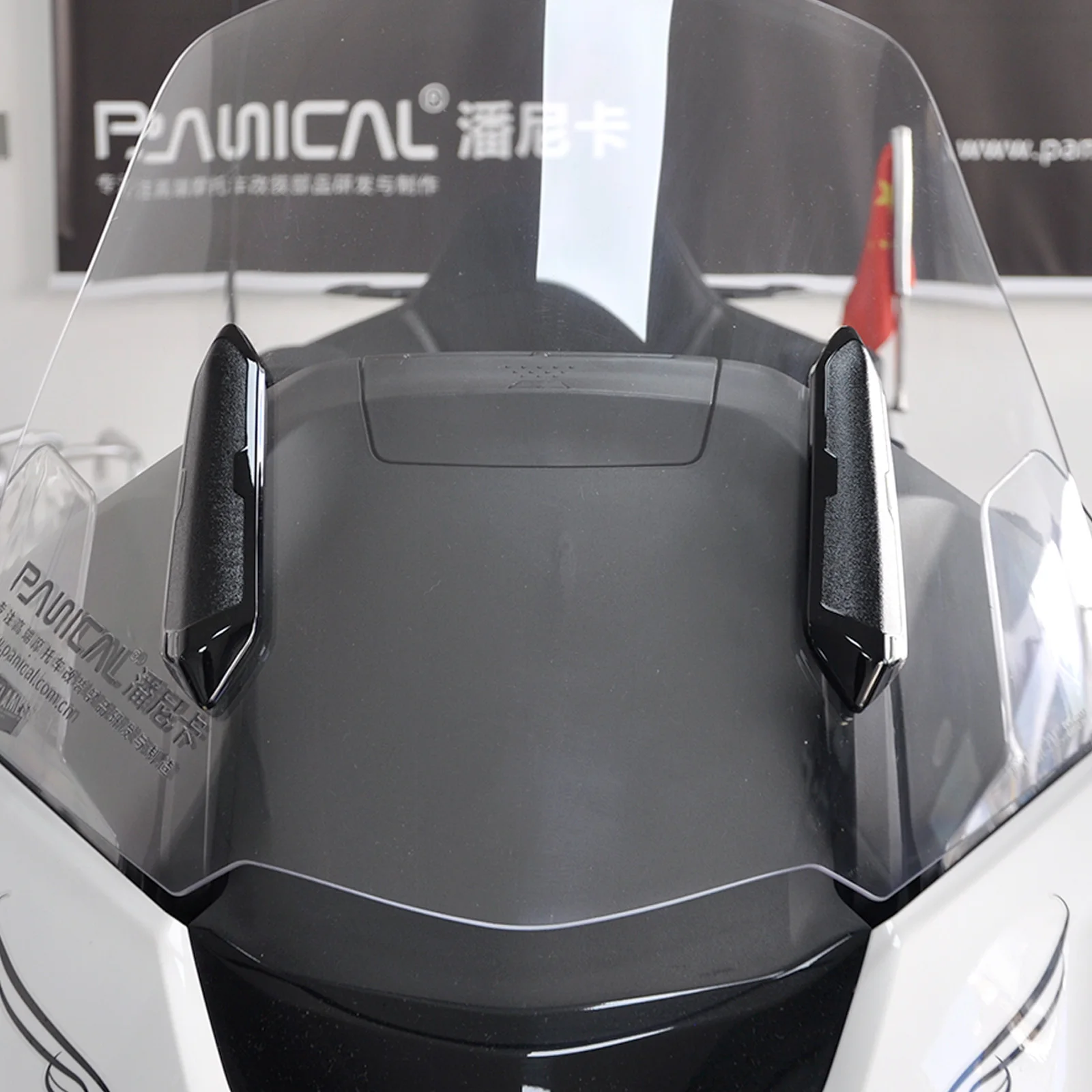 Panical For Honda Gold Wing GL1800 F6B 2018-2026 Motorcycle Windshield Strut Cover Chrome Windscreen Trim Accessories Fits