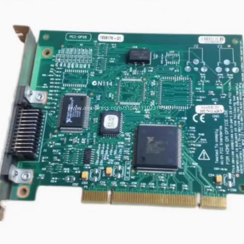 PCI-GPIB 183617 K-01 GPIB IEEE 488.2 محول الواجهة Kcal 97 98 Edition بطاقة الواجهة الأصلية