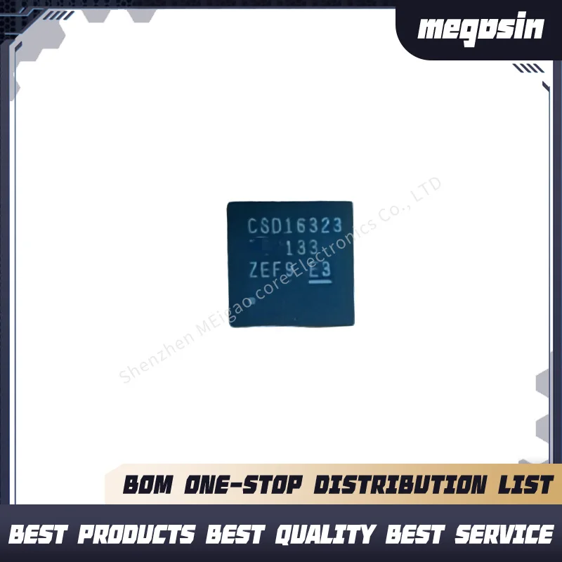 5PCS/LOT CSD16323Q3 CSD16323 SON-8 SON-8 N-channel 25V MOS field-effect transistor IC