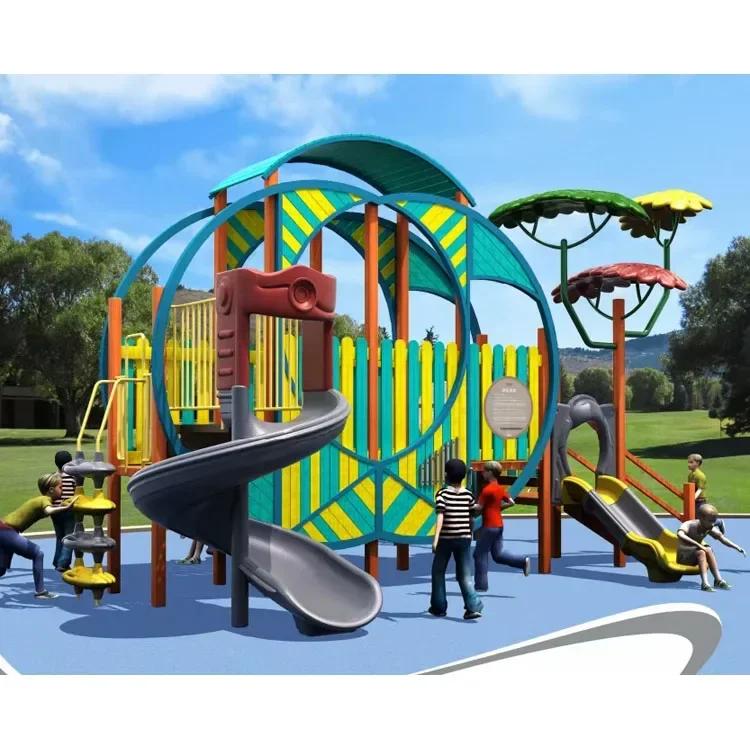 Popular Amusement Exercise Park Game Children Outdoor Playground Equipment