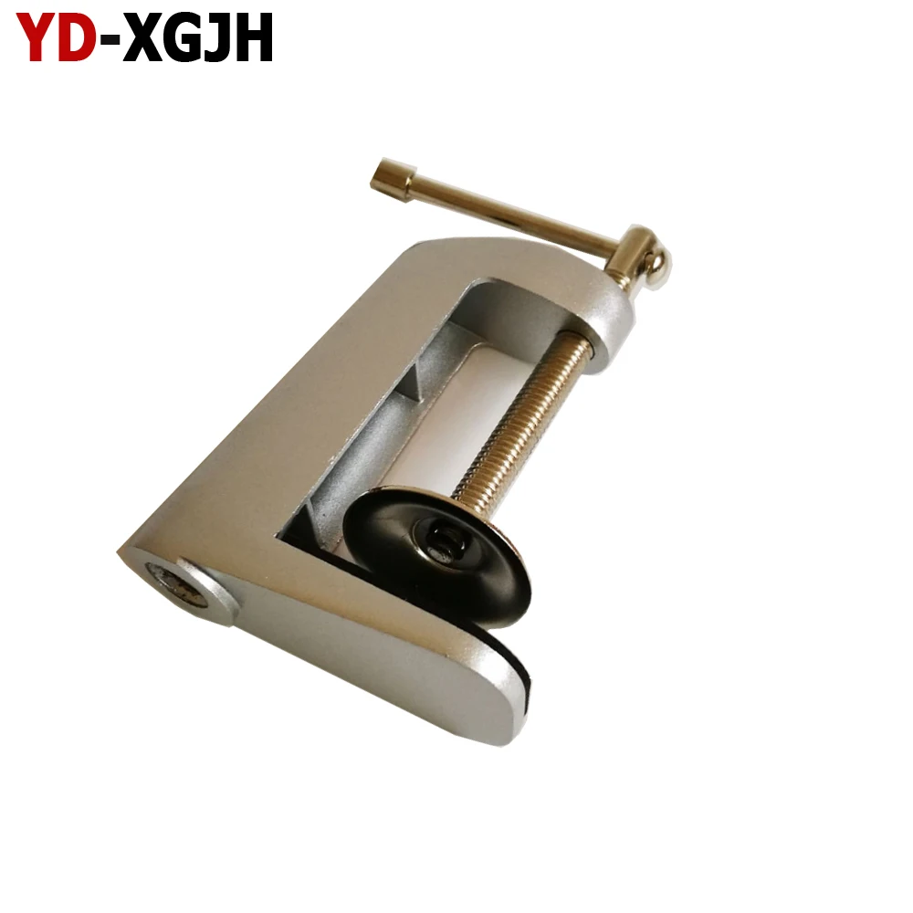 

M10 LED Gooseneck Light Clips Adjustable Aluminum Metal I-Clip LED Desk Lamp Spotlight Bracket Base Fixed Fish tank light