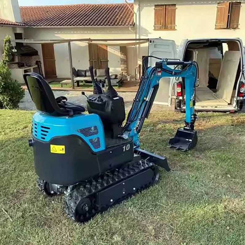 Miniexcavadora hidráulica multifunción, 1 tonelada, 1,8 toneladas, para construcción de jardín, personalizada