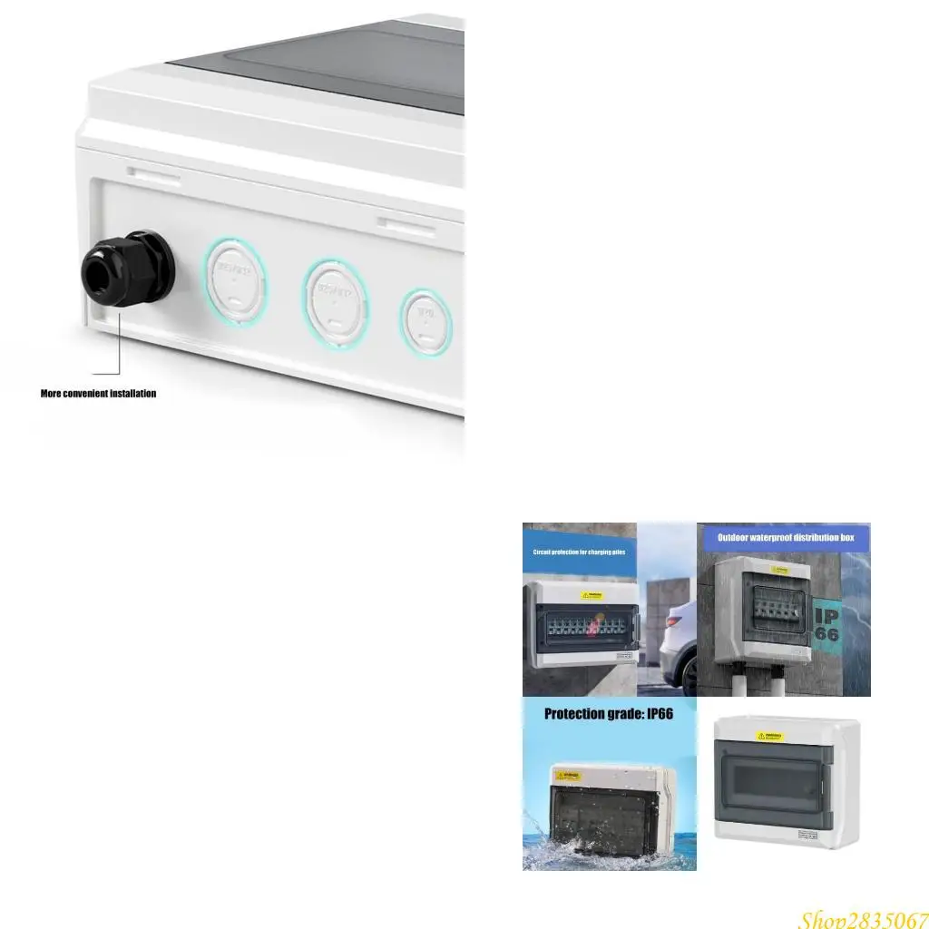 

Прозрачный просмотр 5 -й схемы коробки для выключателя водонепроницаемы