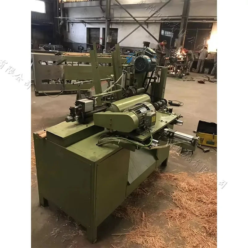 3.0KW Automatic Round Oval Irregular Shape Wooden Handle Generating Machine Cross Pick Handle Making Machine