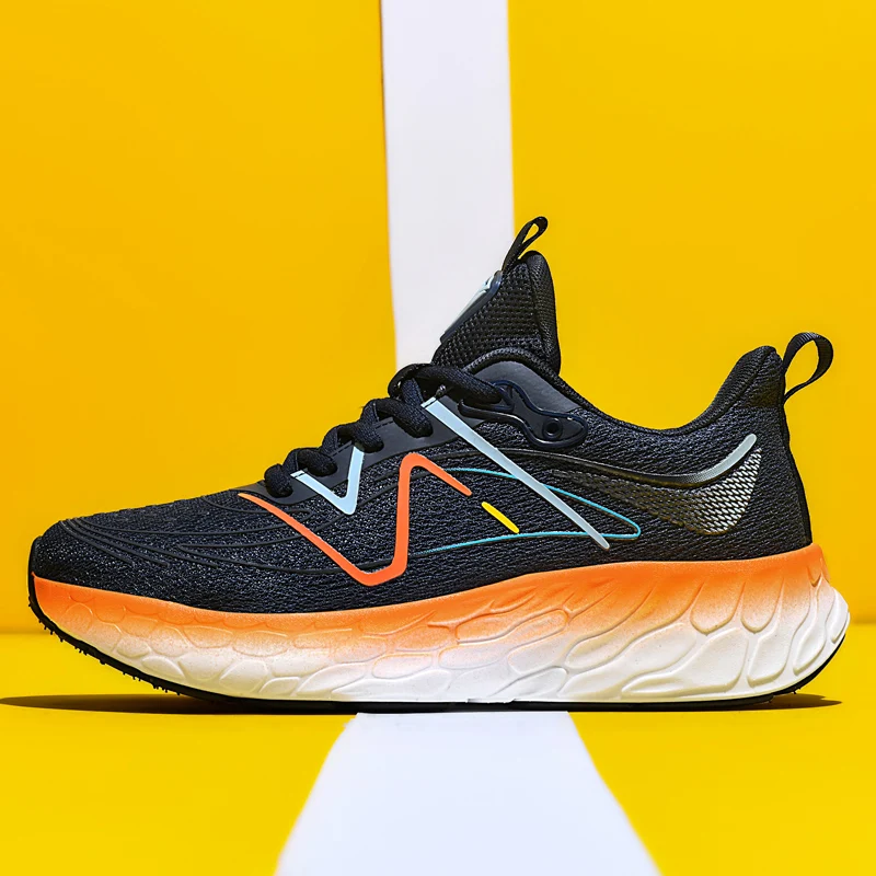 

Plus Size Men's Shoes Men's Casual Shoes39-45 Fashion Cushioned Running Shoes Sports Trendy Shoes Lightweight Walking Shoes