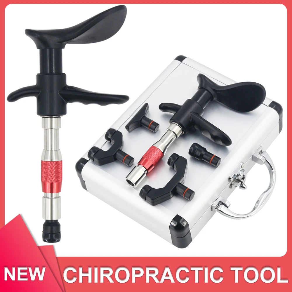 

Chiropractic Adjusting Tools New Correction Spinal Massager 10 Levels Spine Massage Gun Corrector Therapy Body Relaxation Tool