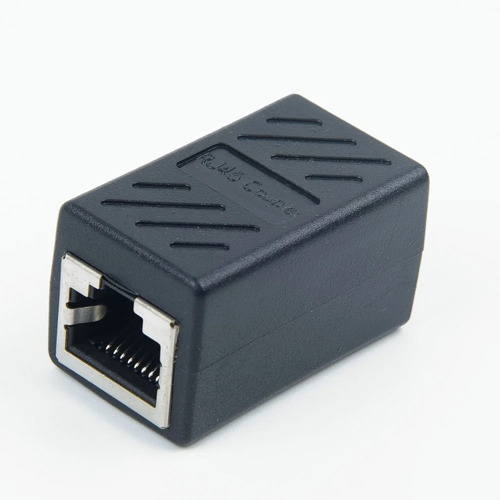 RJ 45 Connector Female To Female Ethernet CAT6 Coupler Cat7 Cat5e Network Cable LAN UTP Inline-Conector-Extender-Adapter   N E W