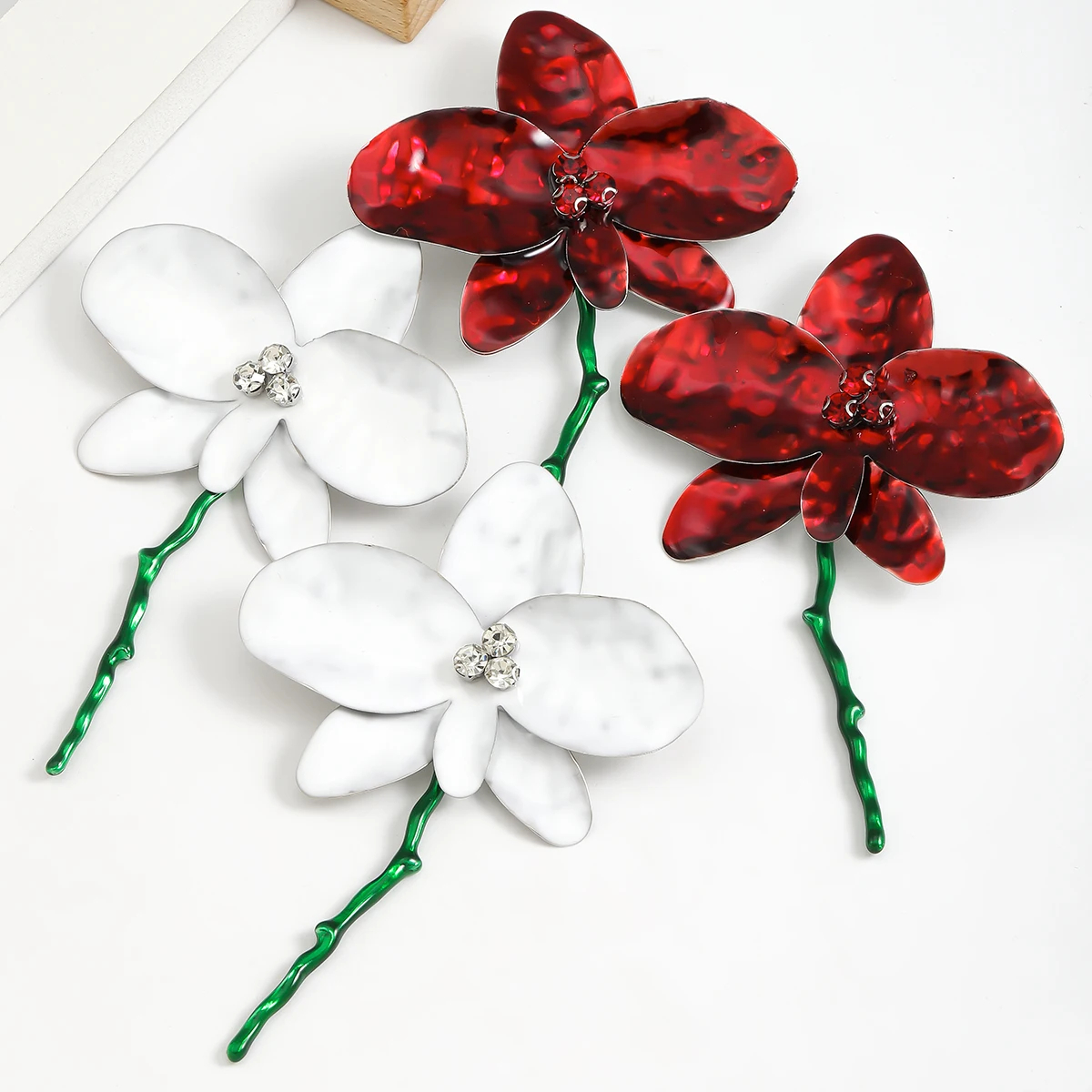 2024 New ZAA Bohemian Flower Earrings,Vintage Flower Tassel Earrings for Women,Camping Outing Wear