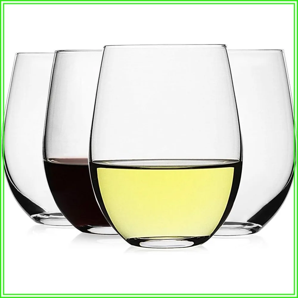 Tumbler 20Oz White - Set di 4 Bicchieri da Vino