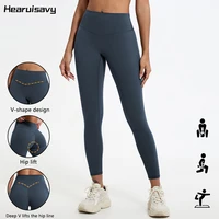Hearuisavy High-Waist Yoga Leggings – Soft Stretch Gym & Running Pants