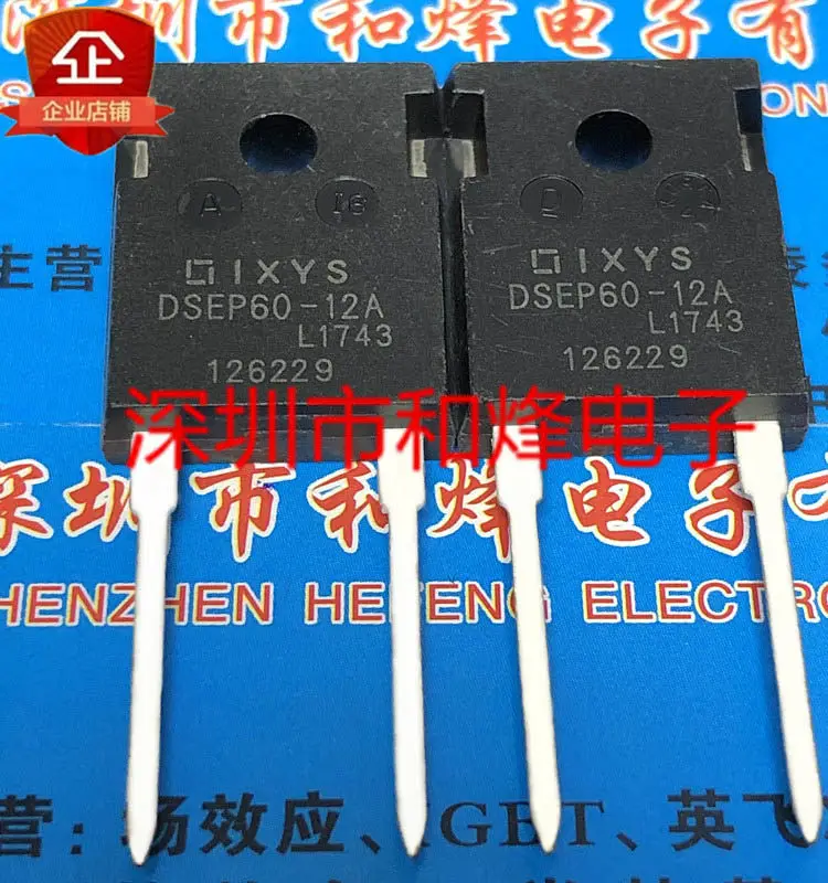 5pcs  DSEP60-12A TO-247-2 1200V 60A