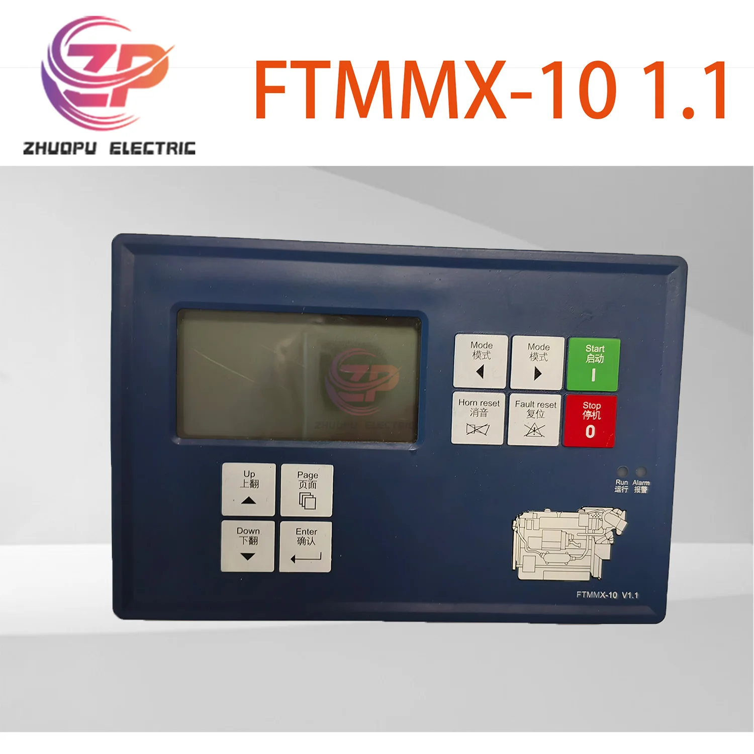 

Оригинальный модуль контроллера водяного насоса дизельного двигателя FTMMX-10 1,1, жидкокристаллический микродисплей