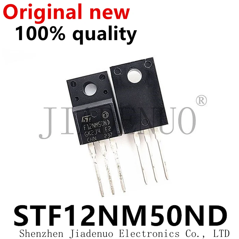 (5-10piece)100% New original  STF12NM50ND 12NM50ND  11A/500V TO-220F Chipset