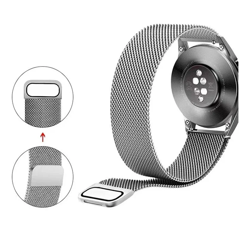 Milanese Loop Band For Huawei Watch GT 4 41mm 46mm Metal Bracelet Stainless Steel Strap For Huawei GT4 46mm 41 Correa Watchband image 6