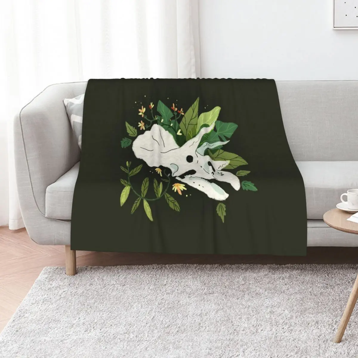 Another Triceratops? Throw Blanket Summer Tourist Plush Soft Big Thermal Multi-Purpose Blankets