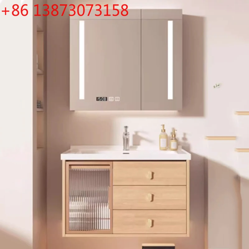 Decorations Modern Bathroom Cabinet Wooden Paper Drawers Luxury Partitions Display Cupboard Storage Gabinete Hotel Furniture