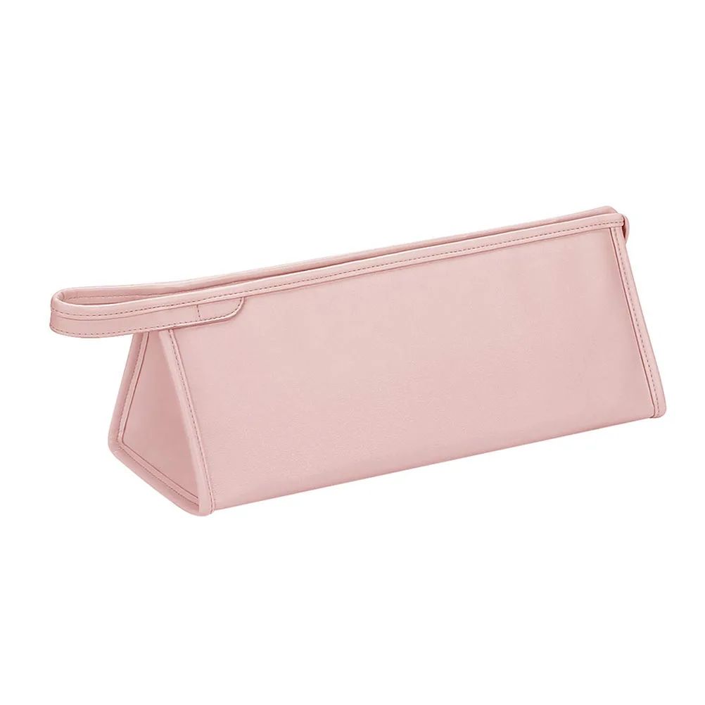 

Hair Curler Protective Case Portable Organizer Storage Bag Pink Travel Pouch Hair Dryer Carrier Case Dust Water Repellent Long