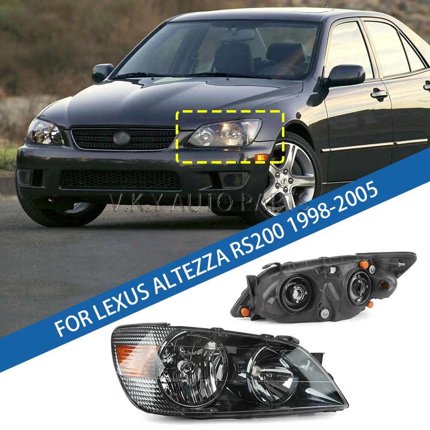 

Для Lexus ALTEZZA RS200 IS200 1998 1999 2000 2001 2002-2005 передний бампер, фара дальнего света, указатель поворота