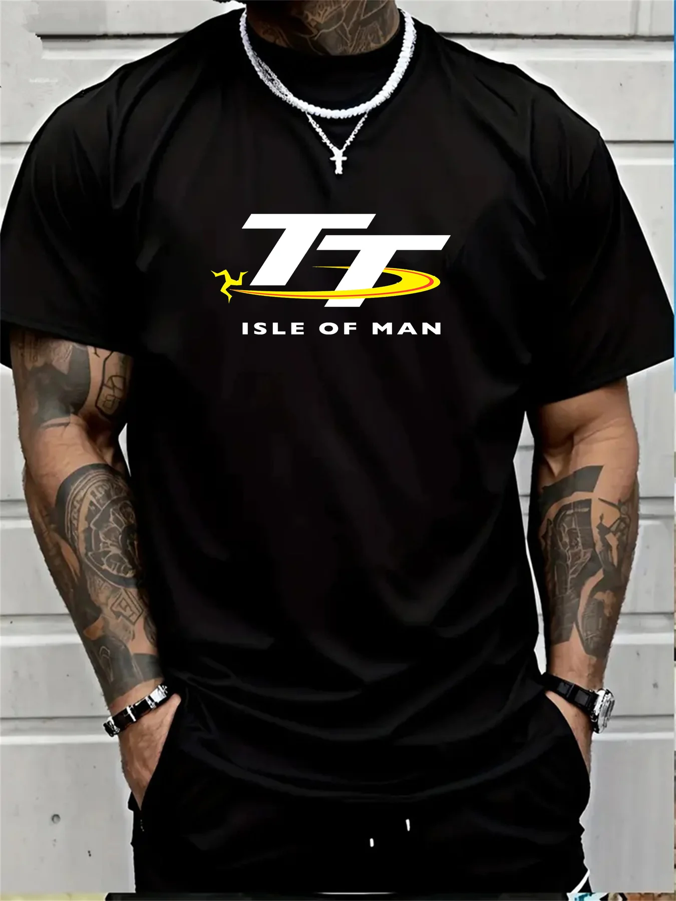 

Мужская футболка с круглым вырезом, быстросохнущая дышащая впитывающая пот рубашка, подходящая для фитнеса, тренажерного зала и бега