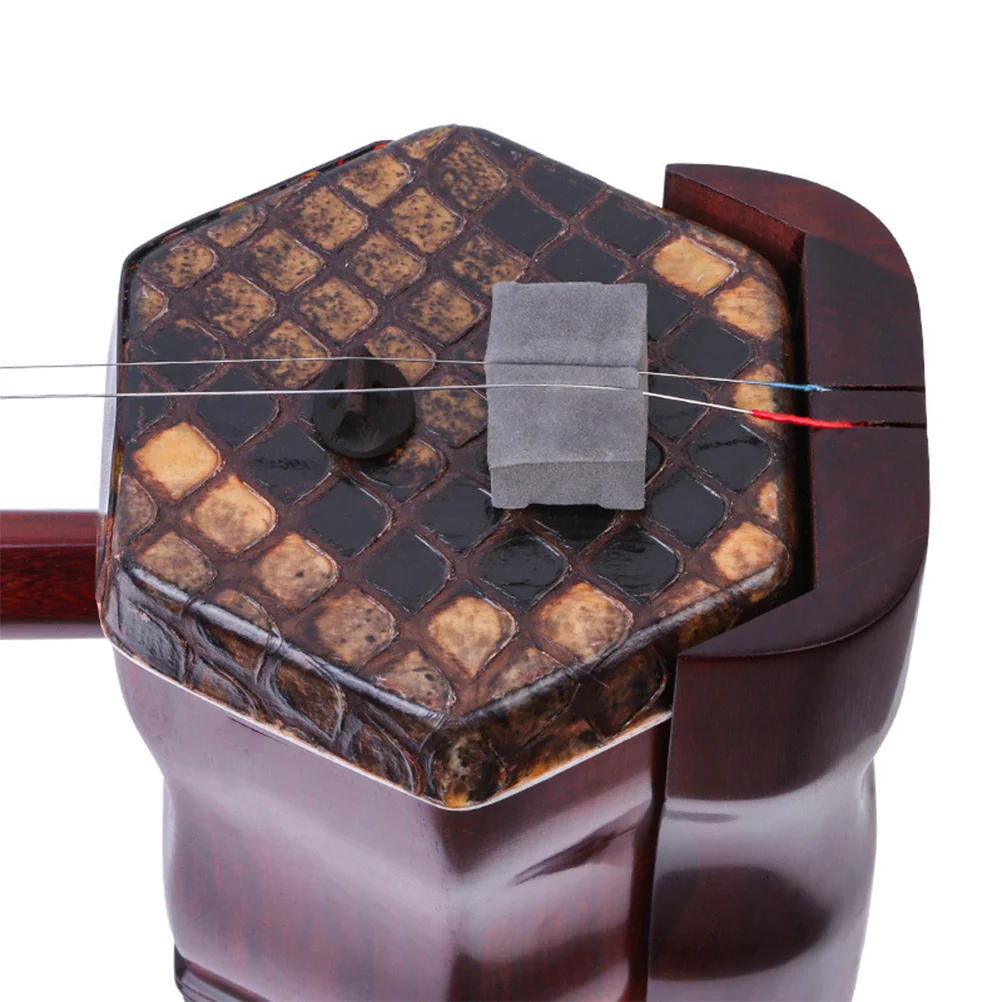 

4pcs Erhu Mute Premium Sponge Sound Filter Pad Noise Reduction Durable Practice Accessory Huqin Sordine Musical Instrument