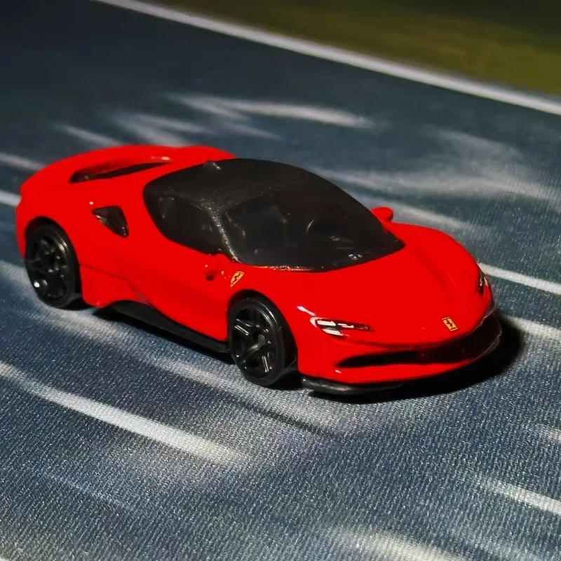 

Hot Wheels 25k Alloy Car Model F40 Sf90 High Quality Simulation Toy for Children Birthday Gift Genuine Stock Play Vehicle
