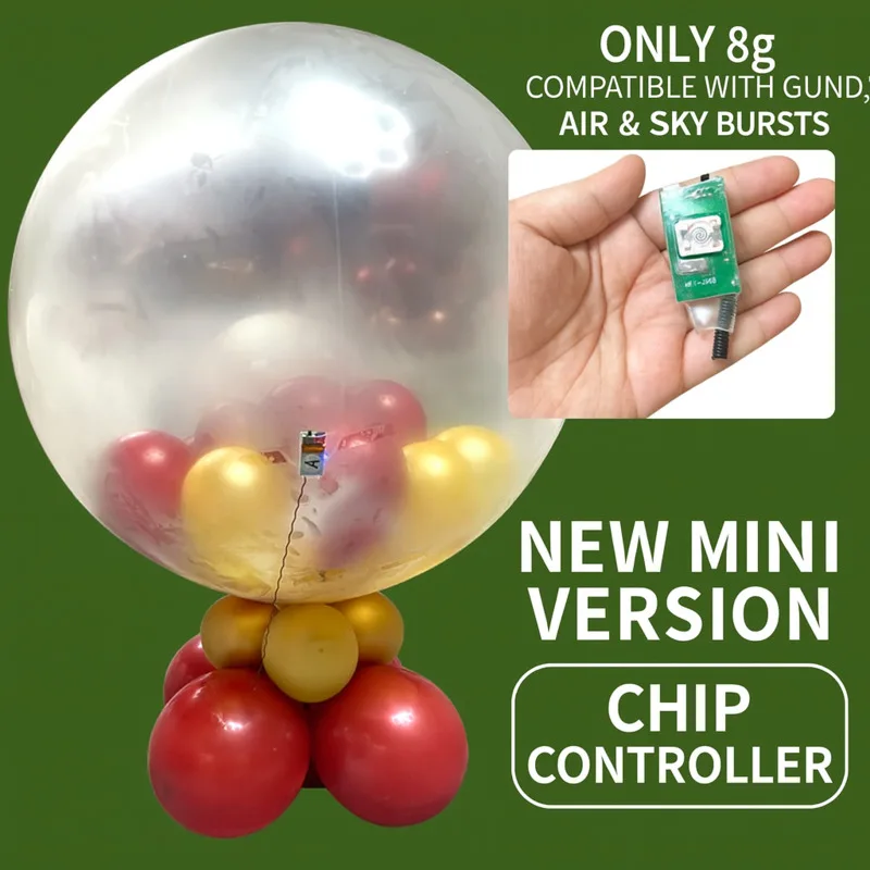 

Balloon Surface Mount Ground Burst Controller Rechargeable Remote Control Blaster Sky Marriage Proposal Celebration Gifts New