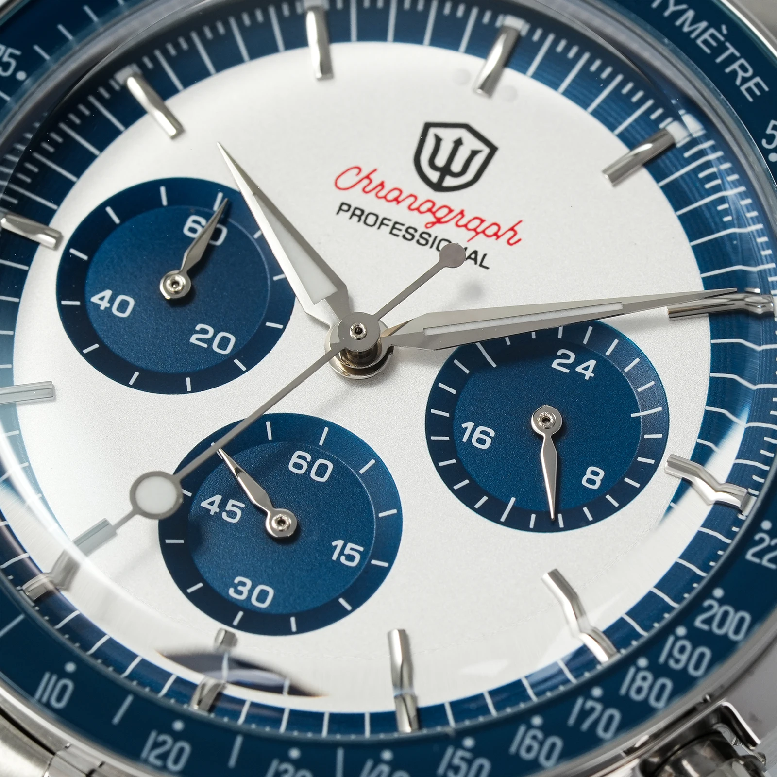 Watchdives WD1863 Quartz Watch VK63 Chronograph Movement Bubble