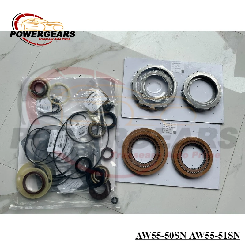 

New AW55-50SN AW55-51SN Transmission Master Rebuild Kit Overhaul AF23 AF33 Fits For Volvo Opel Car Accessories