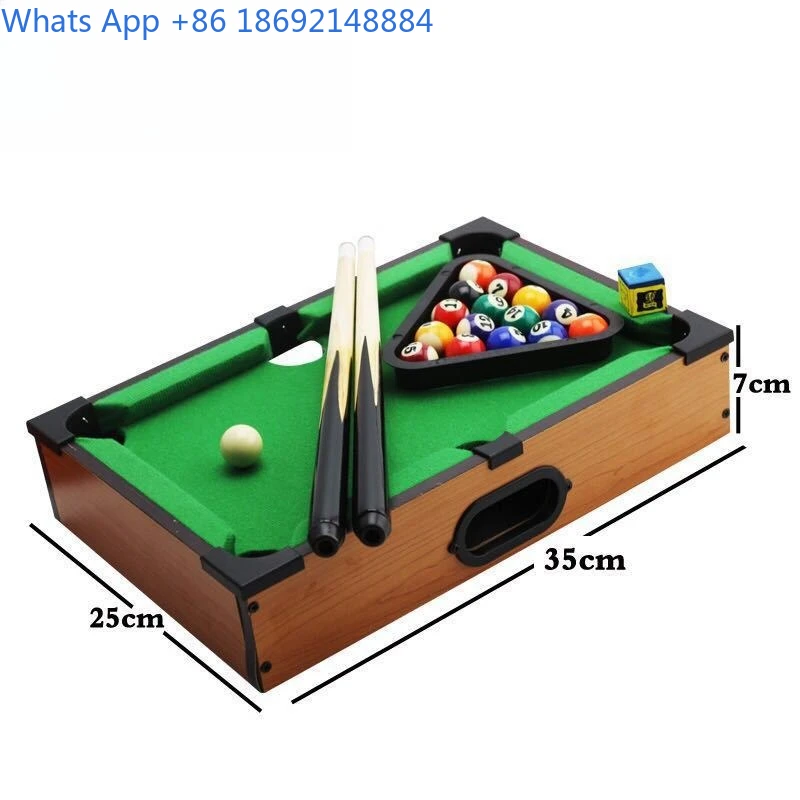 طاولة حمام السباحة المنزلية بين الوالدين والطفل طاولة سنوكر أمريكية صغيرة لحمام السباحة هدية عيد ميلاد للأطفال تعليمية