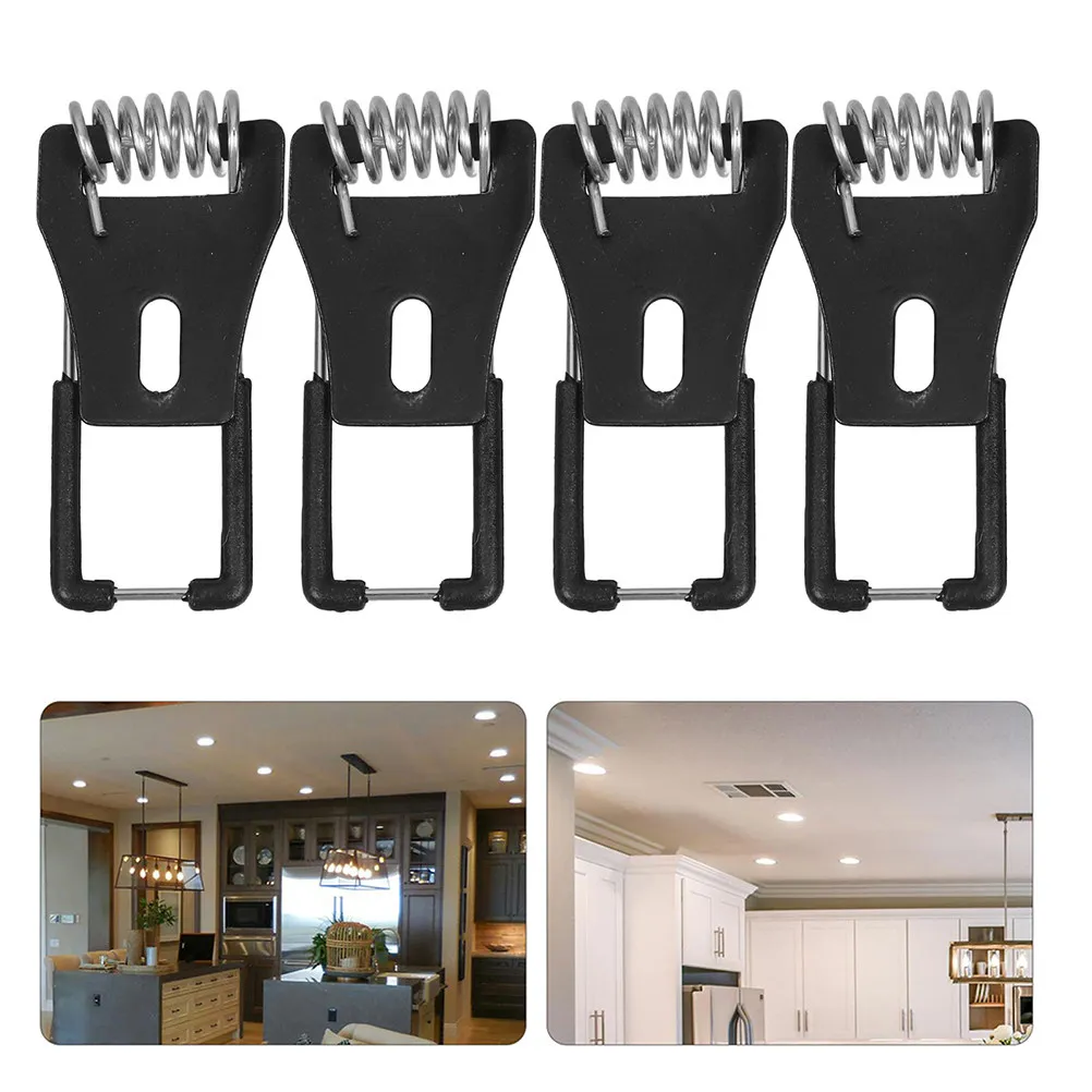 

10Pcs LED Downlight Spring Clips Strong Secure Fit Recessed Lighting Accessories for Modern Ceiling Lamp Installation Elegant