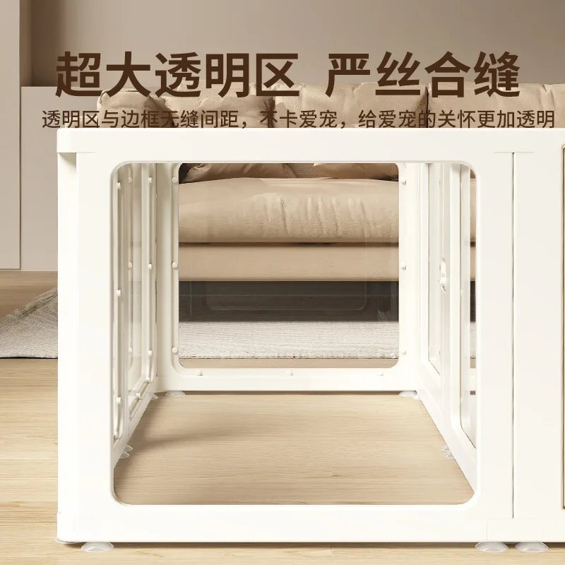 Hundezaun vollständig transparent