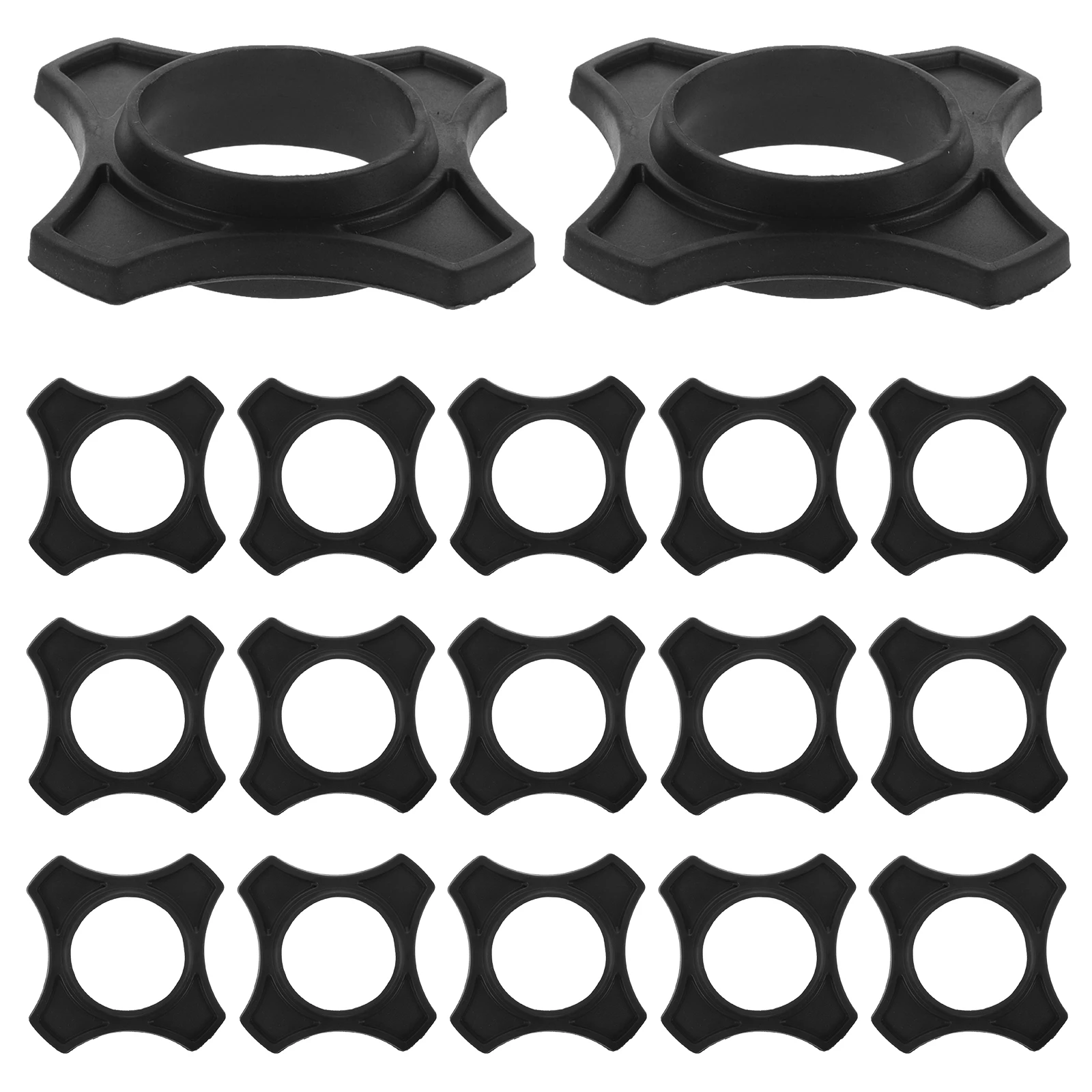 

20Pcs Universal Microphone Protection Rings Mic Anti Slip Shockproof Mic Ring Anti Roll Holder for Handheld