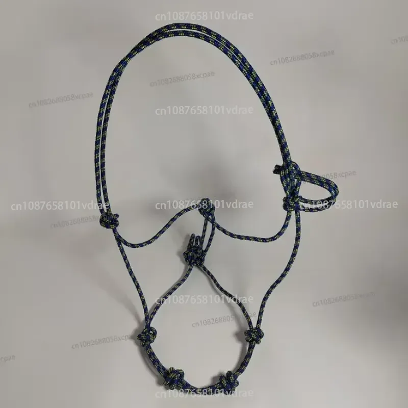 American Training Horse Faucet Western Training Halter Pull Male Horse Halter 6mm Plus Hard Training Halter