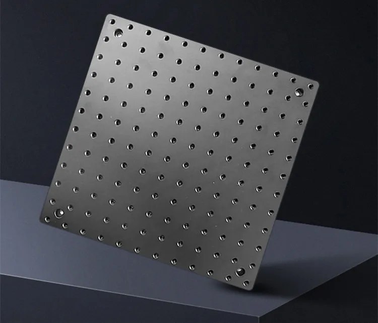 Optical Flat Breadboard with M6 Threaded Hole Laboratory Porous Aluminum Alloy Plate Honeycomb Plate Universal Hole Bottom Plate