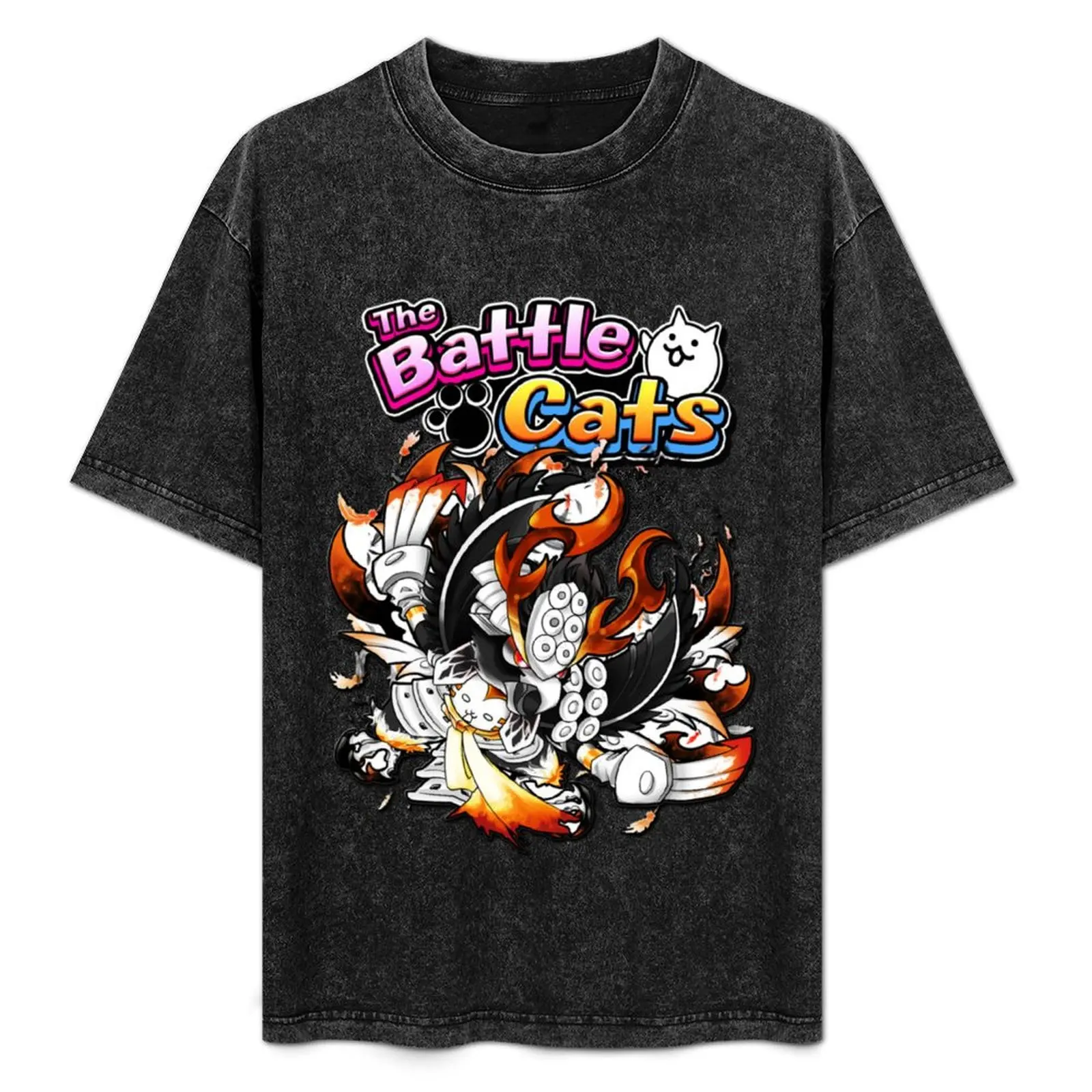 

Battle Cats - Yukimura T-Shirt blue archive blanks boys whites mens workout shirts