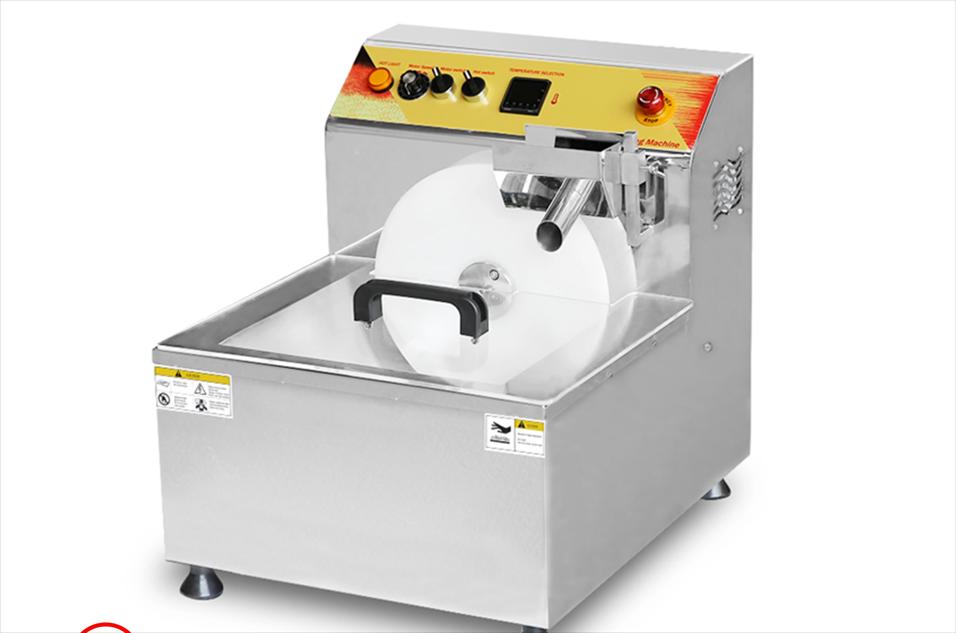 Commercial chocolate melting tempering machine For NP-334