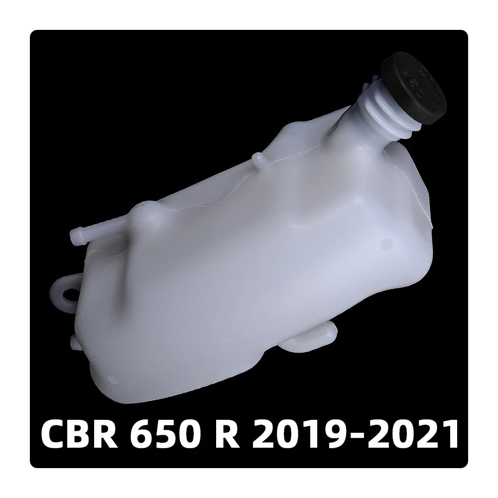 

CBR650R Coolant Storage Tank For Honda CB650R CBR650R 2019 2020 2021 White Motorcycle Auxiliary Water Tank Coolant Storage