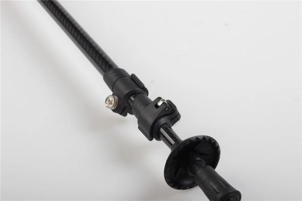 Bastones de Trekking ultraligeros de fibra de carbono, bastones para caminar de fibra de carbono para viajes, montañismo, bastón ajustable
