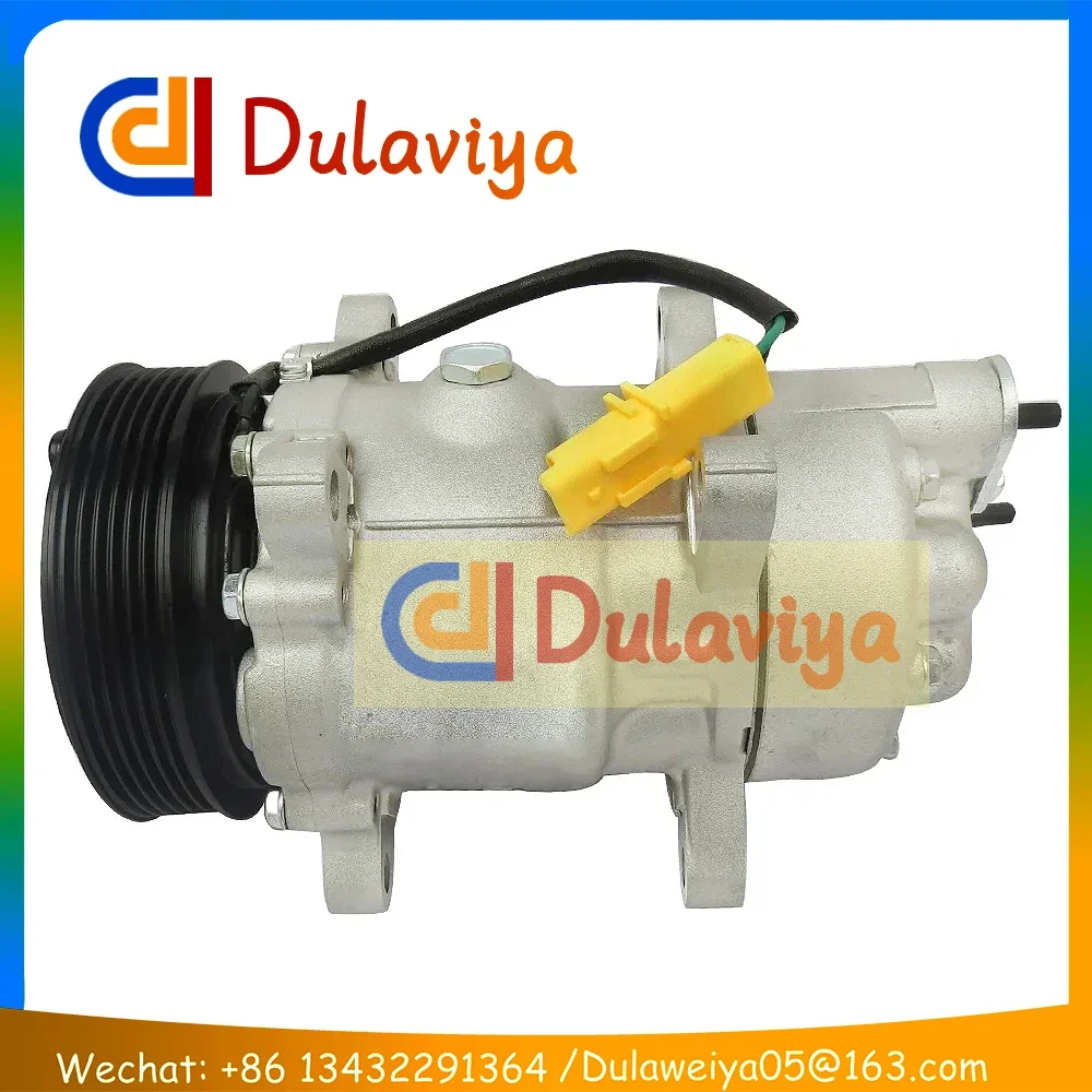 

Воздушный компрессор переменного тока SD6V12 для Peugeot 206 307 406 607 806 6453 кВт 6453LA 9639078280 9659230880 9682930280 1437 1460 699358