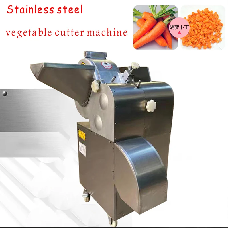 Top quality industrial kimchi dicing machine electric fruit and vegetable slicer potato onion fruit dicing machine