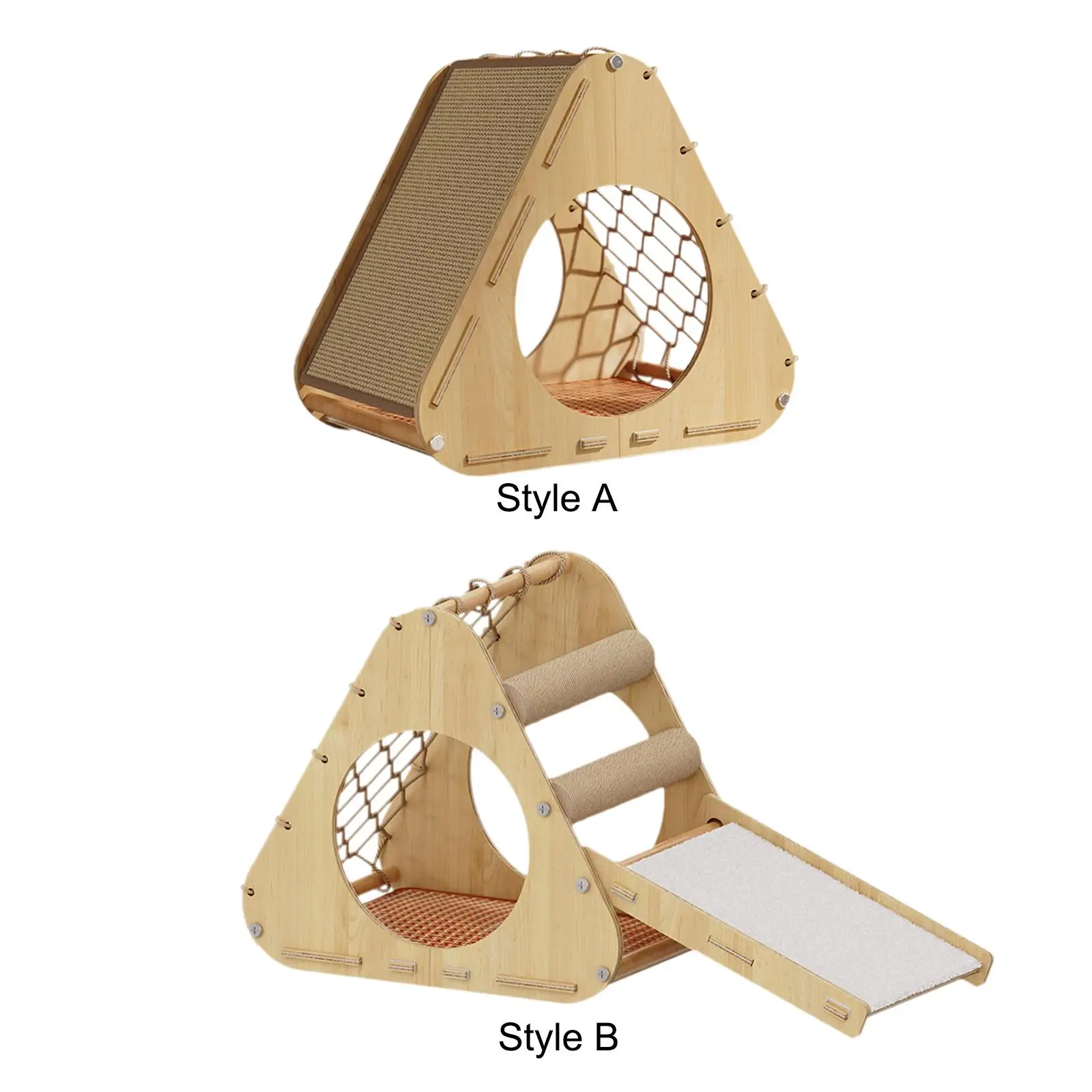 Cat Scratcher House Interactive Resting and Sleeping Claw Grinding Toy Cat House for Small, Medium and Large Cats Kitty Pet Toy