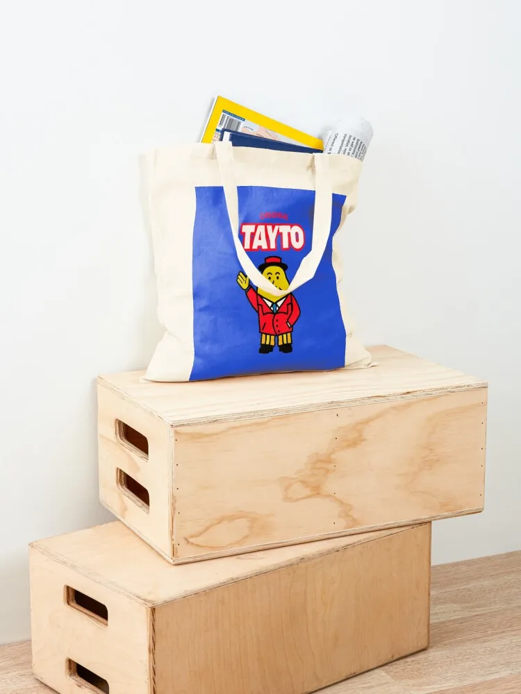 Mr Tayto Man waving Tote Bag custom tote bag tote bag custom cloth woman female