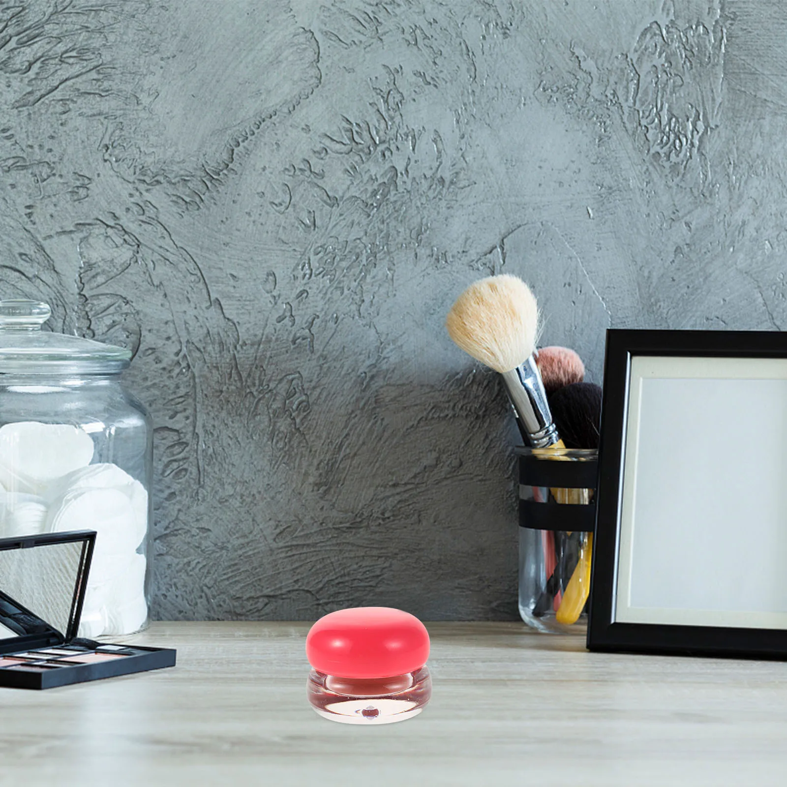 عصا أحمر الخدود للمكياج، تطبيق سلس، تركيبة كريمية طويلة الأمد للوجه، مجموعة الشفاه، ظل عالمي للبشرة العميقة #4