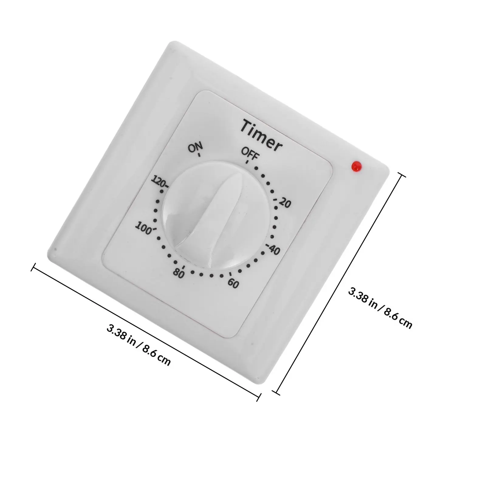 Timer Switch Indoor Mechanical Electric Countdown Light Timer Wall Electrical Outlet Switch Timers for Electrical Outlets
