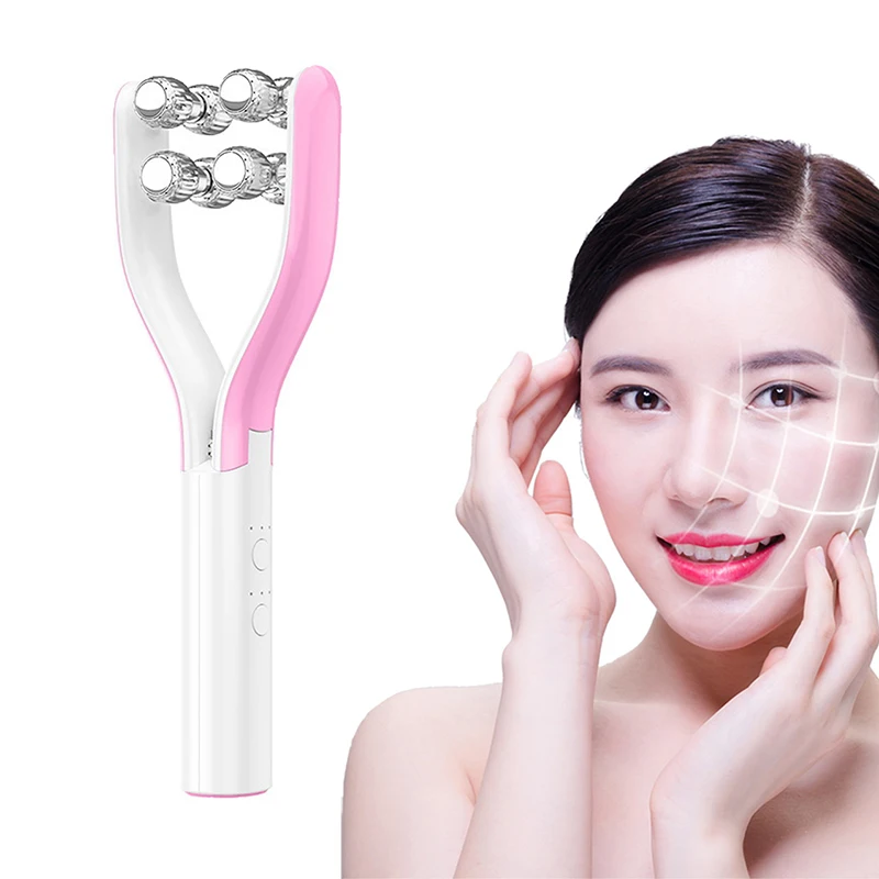 Face Lifting Roller Facial Massager Y Shape Lifting Facial Massager Chin Lift Up Home Use Beauty Instrument Skin Care Tool