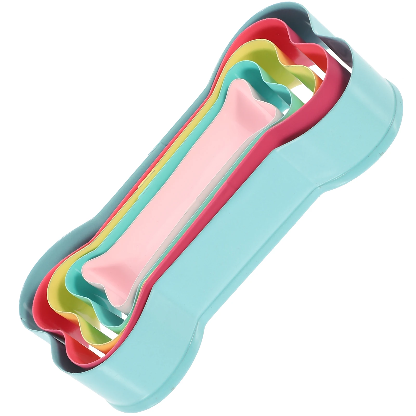 

5 Pcs Stainless Steel Dog Bone Mold Cookie Biscuit Baking Cutting Machine