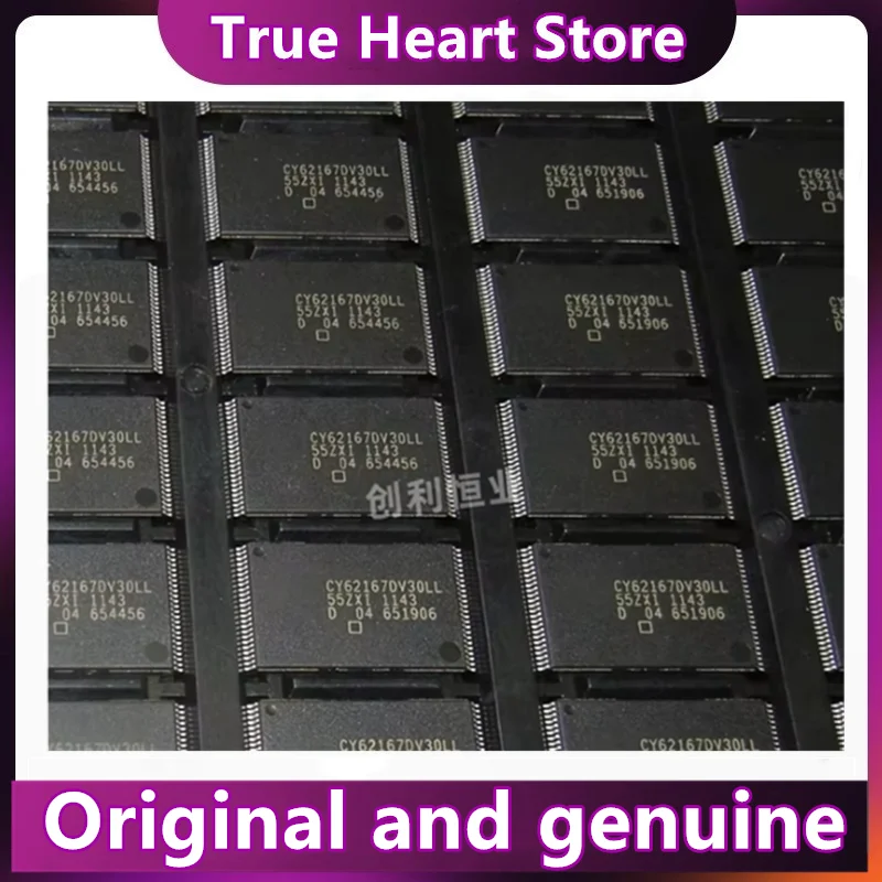 10PCS/LOT  CY62167DV30LL-55ZXI  CY62167EV30LL-45ZXI  CY62167DV30LL TSOP-48 New