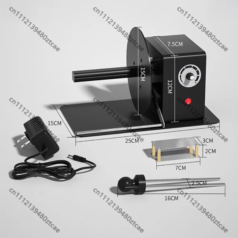 

Mini Electric Label Rewinder Desktop Small Barcode Sticker Automatic Winding Machine