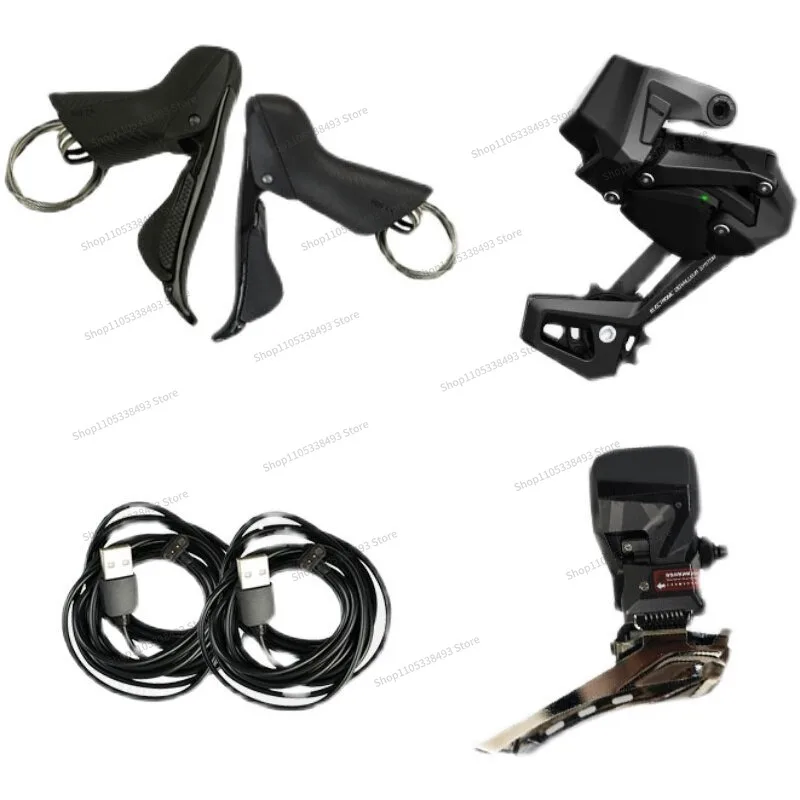 For 2 * 7-14 Speed Road Bike Kit for EDS6000 Radio Variable Carbon Fiber Ring Brake