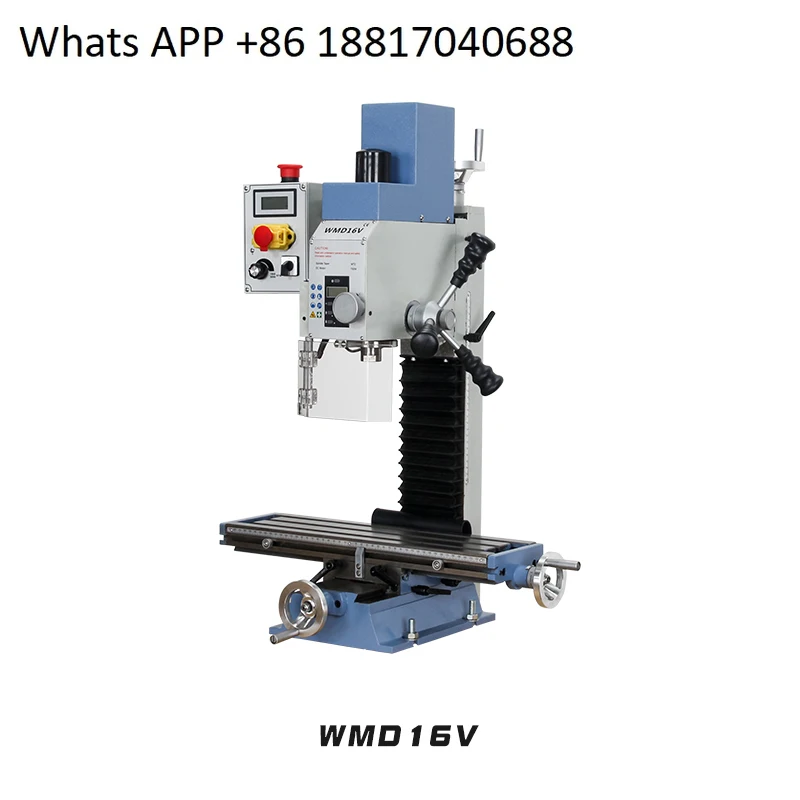 WMD16V precision small bench drilling and milling machine metal desktop multi-function machine